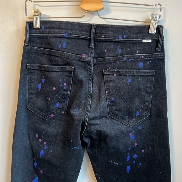 MOTHER The Insider Ankle Rain City Lights Jean SZ 28 - Picture 9 of 11
